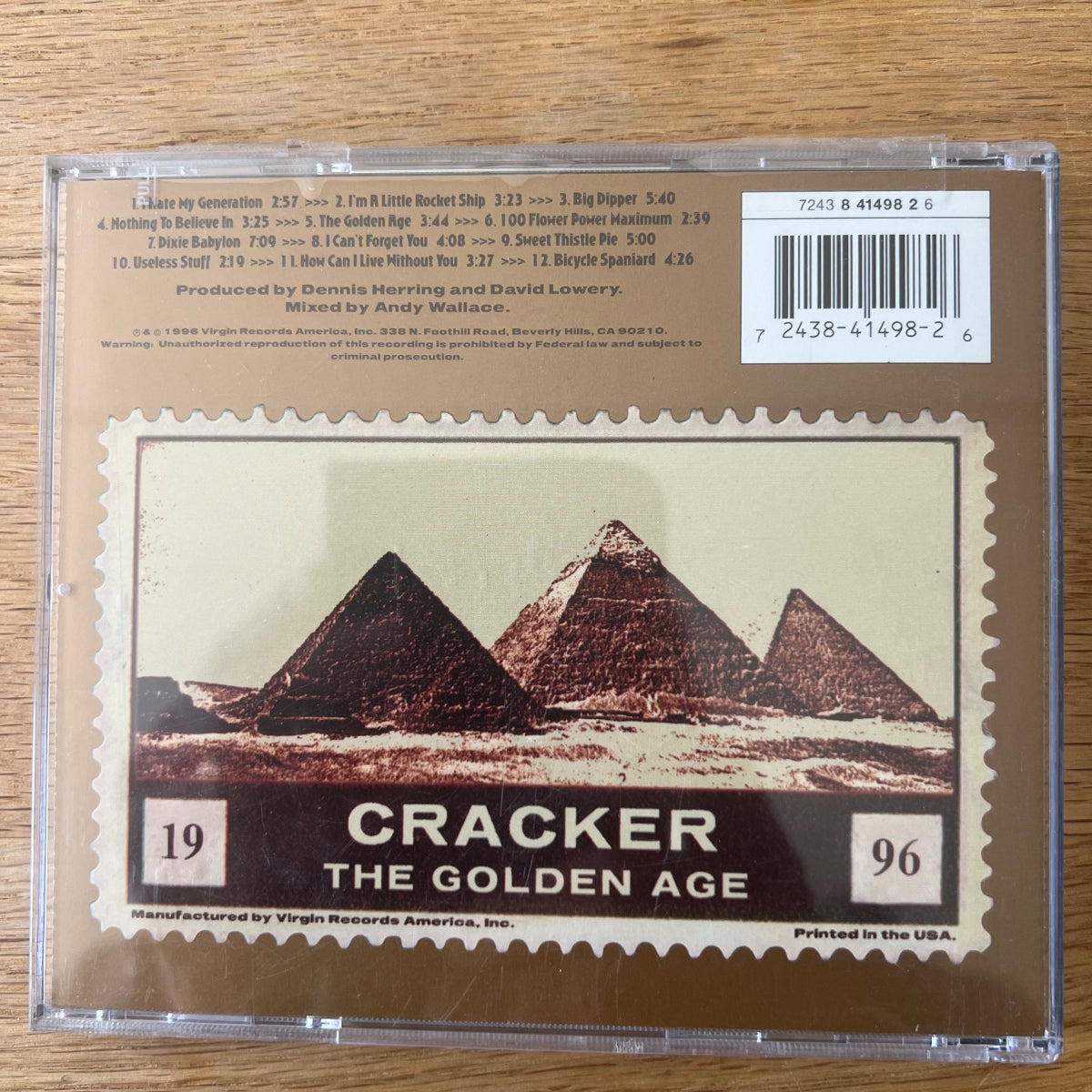 Cracker - The Golden Age / CD - 1. US-Press. 1996 - (M-/M-)