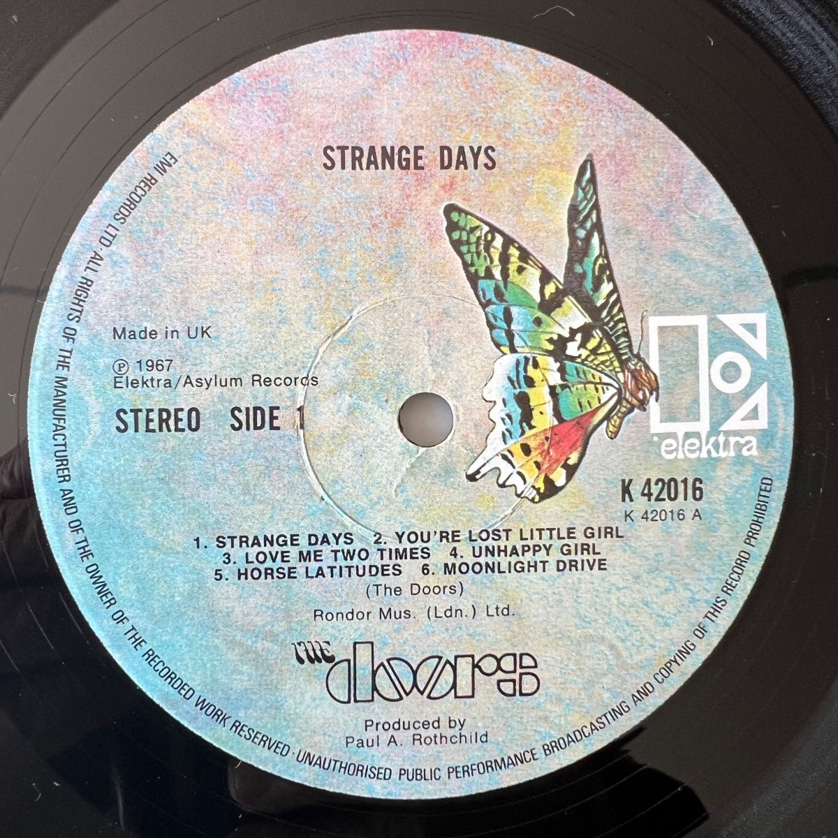 Doors - Strange Days / UK RE from 1967 - (M-/M-)