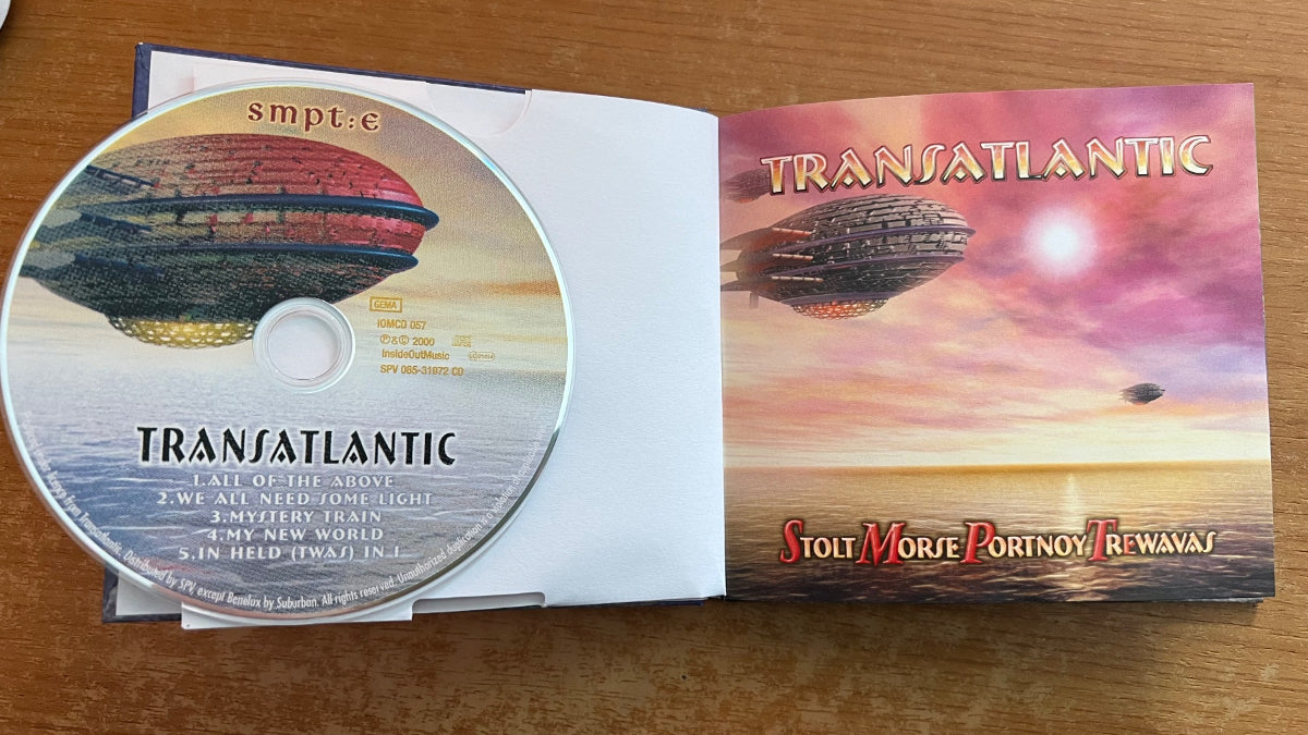Transatlantic - SMPTe / 2 CD - 1st EU Press. 2000 - Limited Edition - Digipack - (M-/M-)