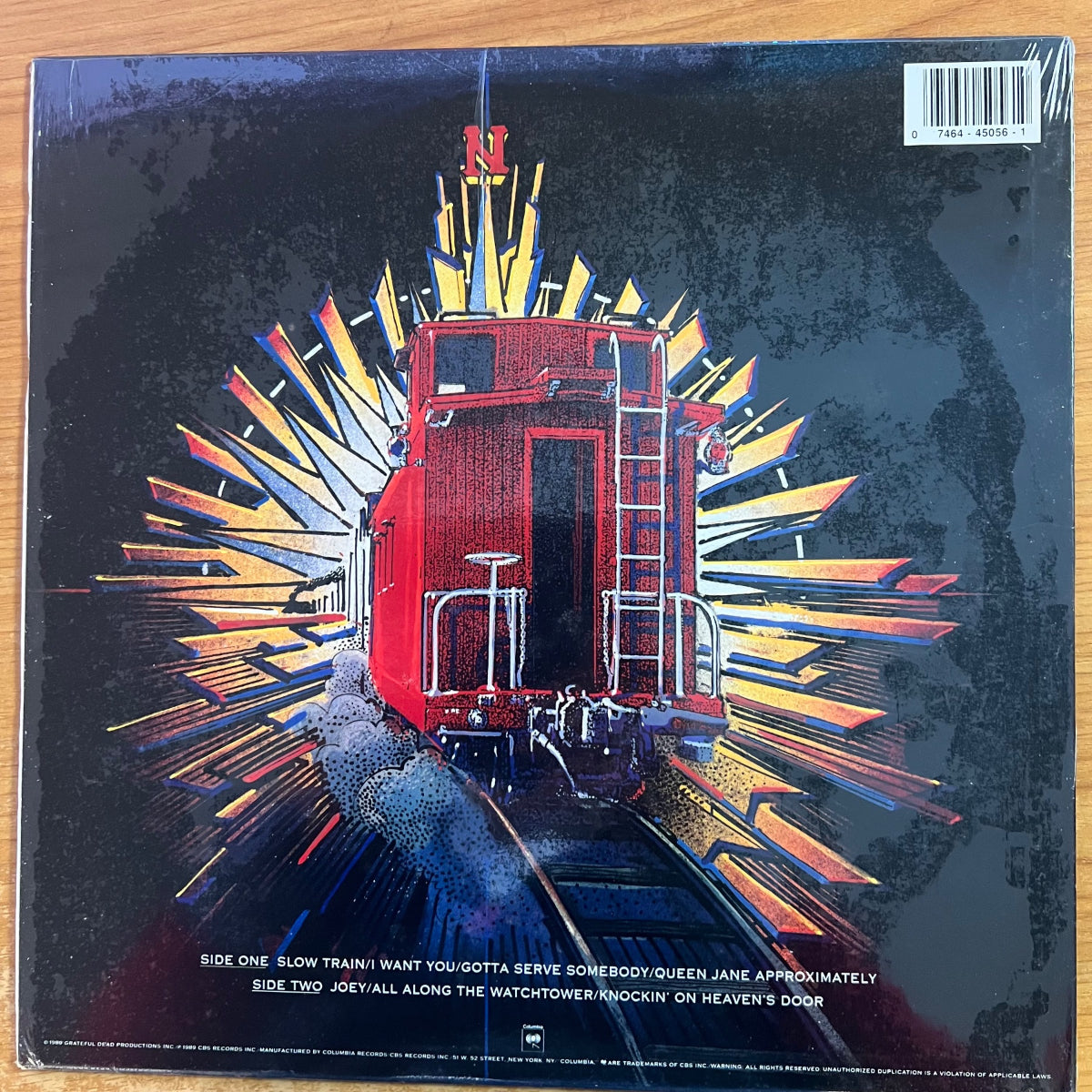 Bob Dylan & The Dead - Same / 1. US-Press. 1989 - (Mint & Sealed)