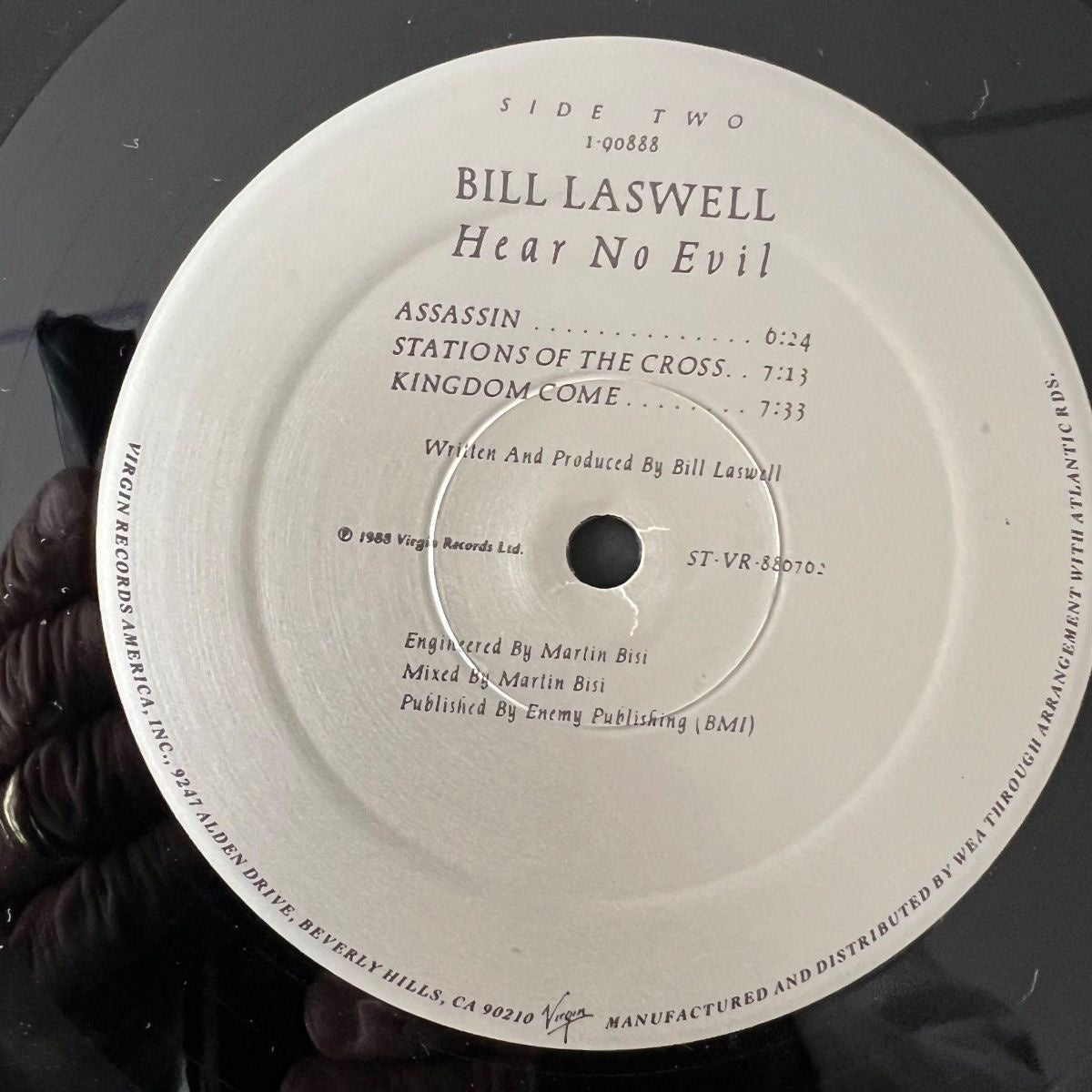 Bill Laswell - Hear No Evil // 1. US-Press. 1988 - (M-/M-)
