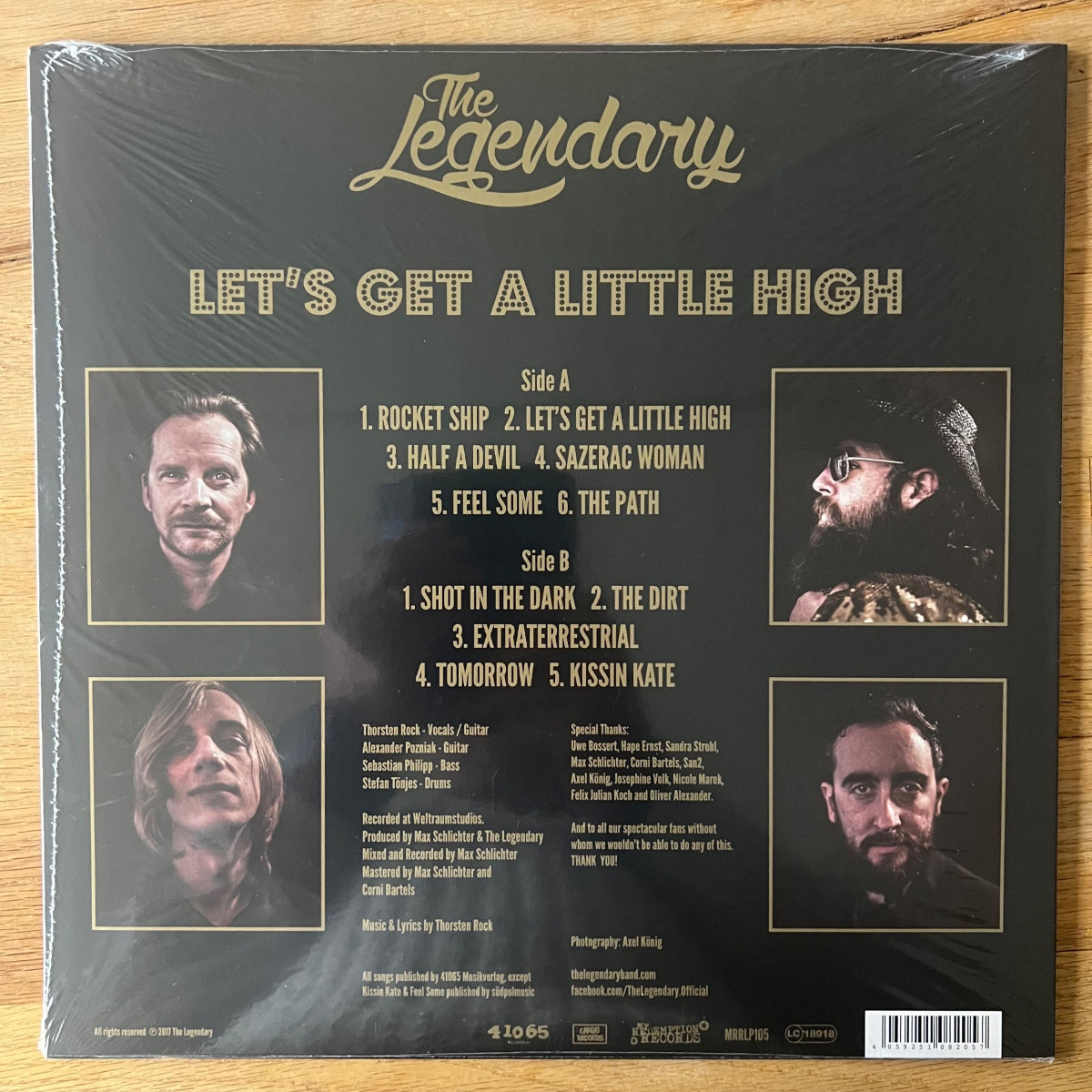 Legendary - Let's Get A Little High / 1. EU Press. 2017 - (Mint & Sealed)