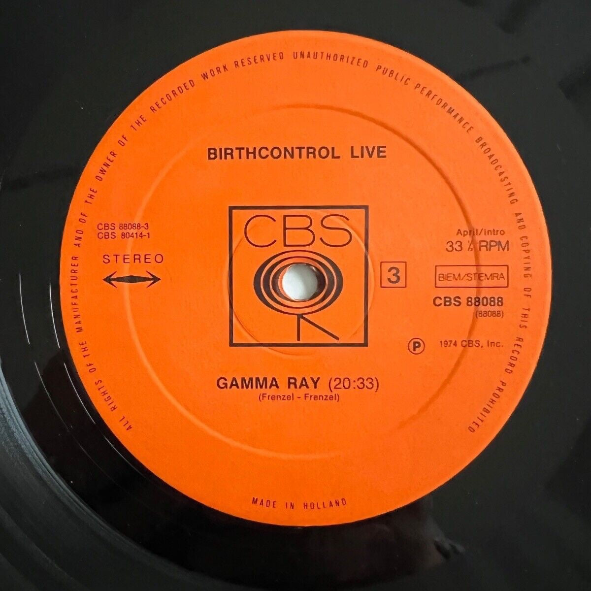 Birth Control - Live / 2 LP - 1st NL pressing 1974 - (M-/VG++)