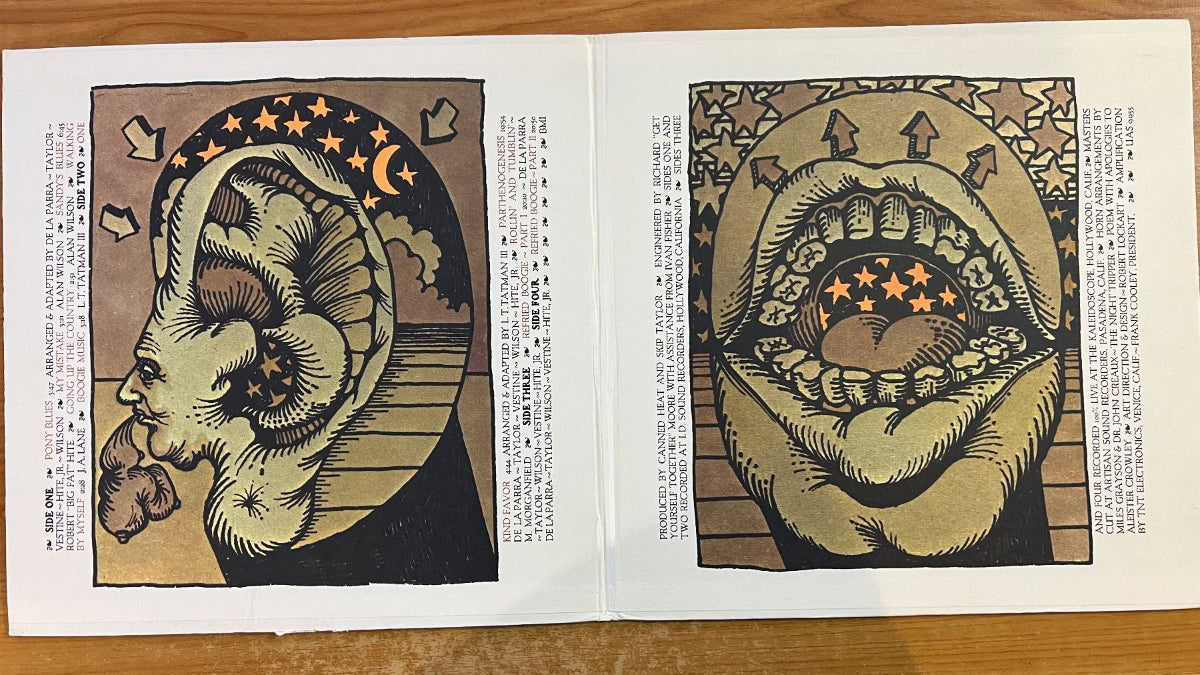 Canned Heat - Living The Blues / 2 LPs - US Press. 1971 - (M-/M-)