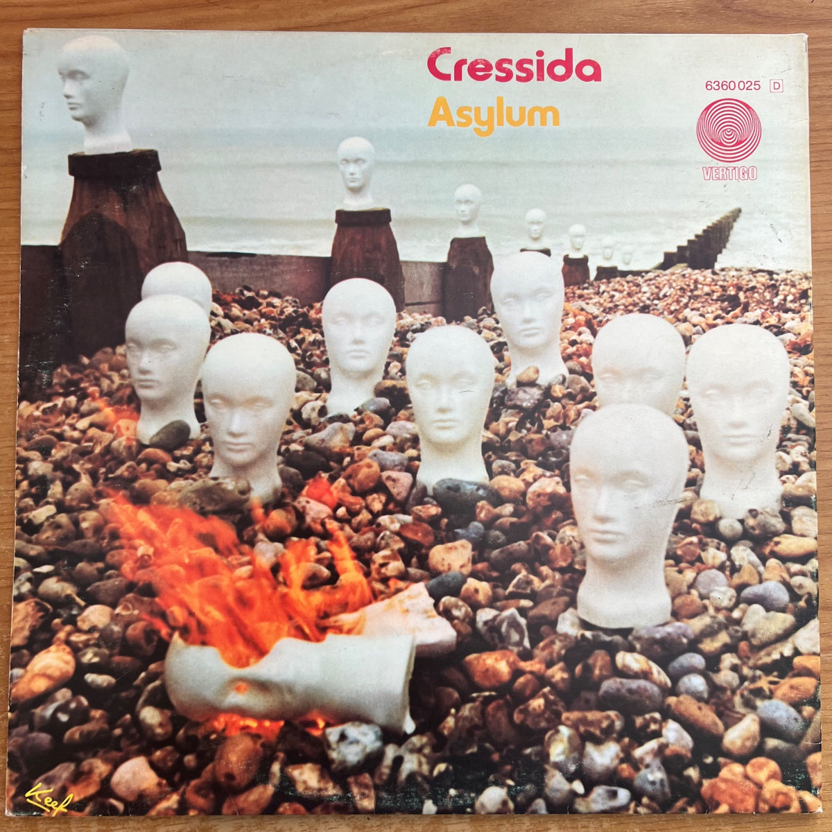 Cressida - Asile / 1. D-Press. 1971 - (M-/VG++)