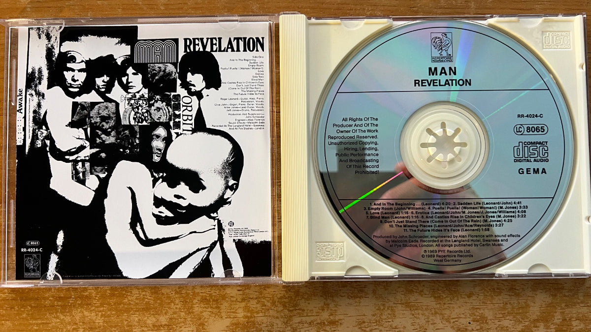 Man - Revelation / CD - 1. D-Press. 1989 - (M-/M-)