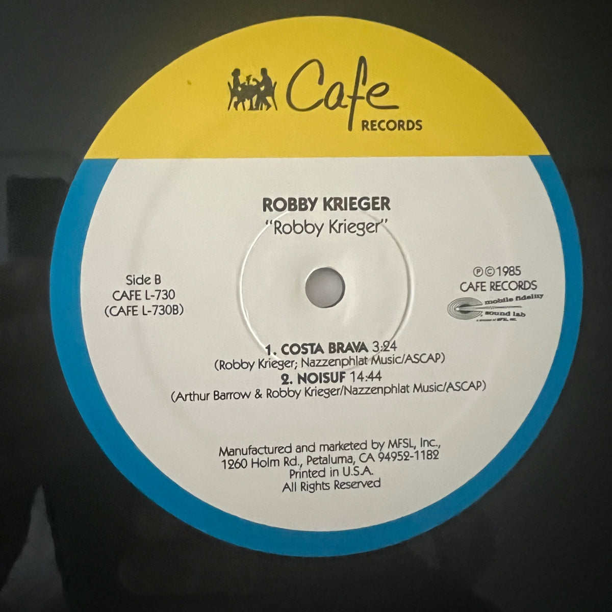 Robby Krieger - Same / US Press. 1985 - Audiophile MFSL - (VG++/VG++)