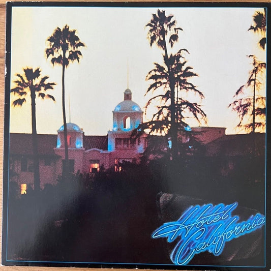 Eagles - Hôtel California / 1. D-Press. 1976 avec affiche - (M-/VG++)