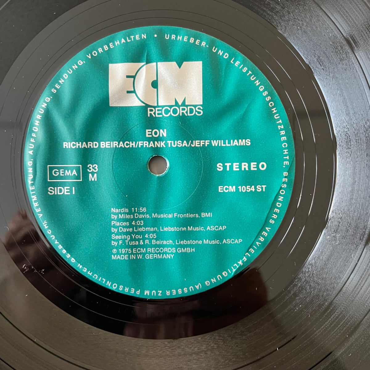 Richard Beirach -Eon / 1. D-Press. 1975 - (M-/VG++)