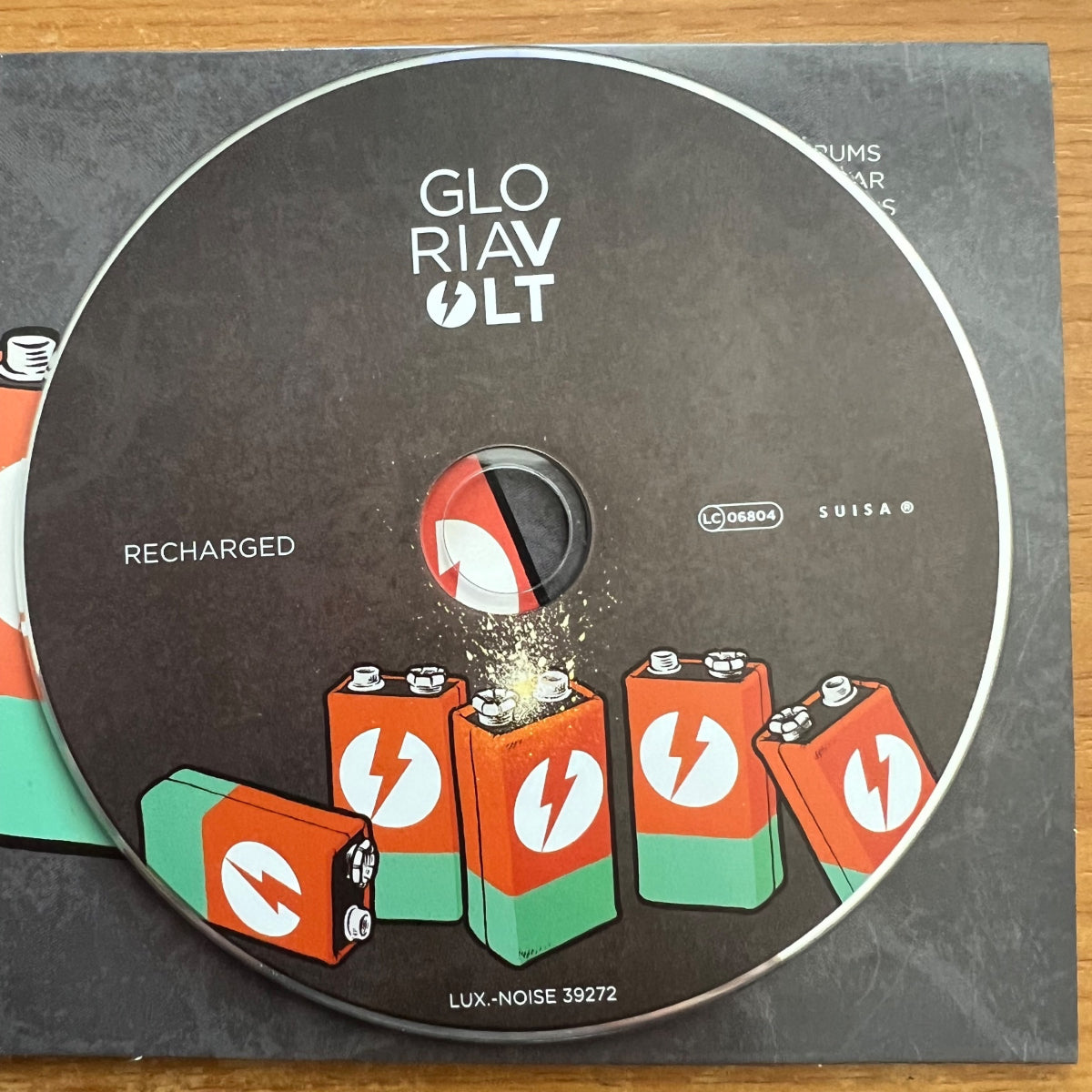Gloria Volt - Recharged / CD - 1. Swiss-Press. 2015 - (M-/M-)