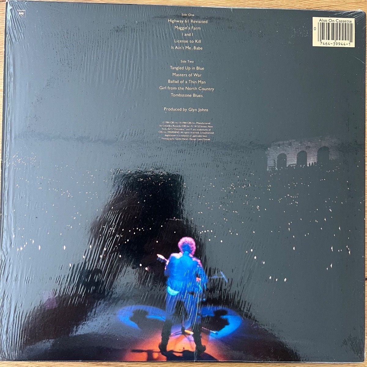 Bob Dylan - Real Live / 1st US Press. 1984 - (M-/M-)