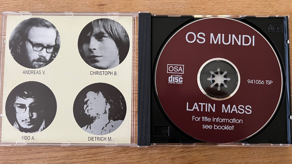 Os Mundi - Latin Mass / CD - 1st Press. 1995 - (M-/M-)