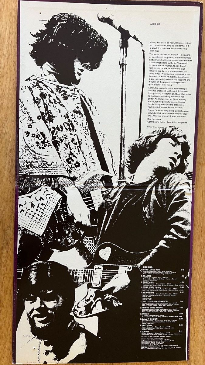 Les Enfants d'Eden - Sure Looks Real / Première édition américaine. 1968 - (M-/VG+)
