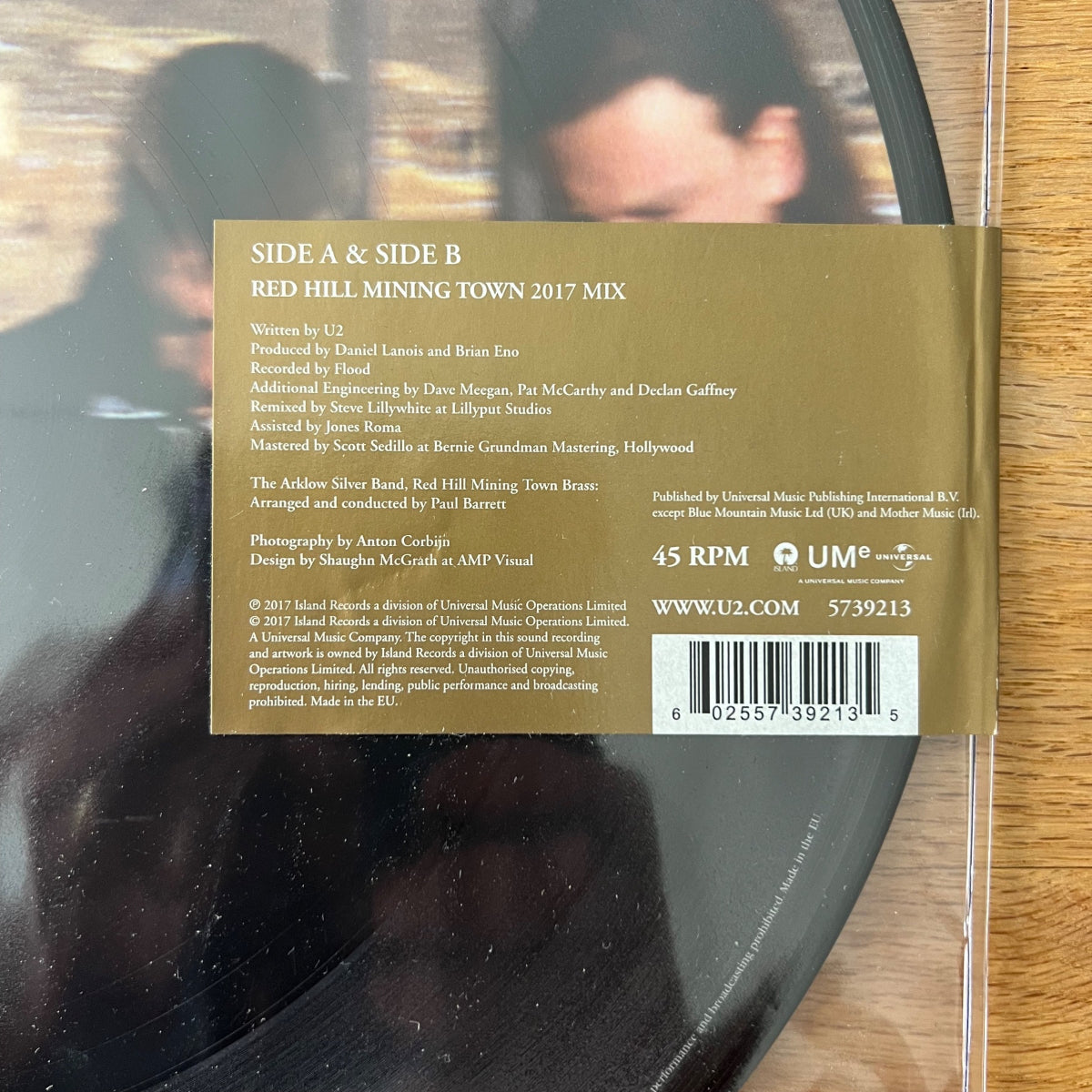 U2 - Red Hill Mining Town / 12" Maxi-Picture Disc - UK-Press. 2017 - (Mint & Sealed)