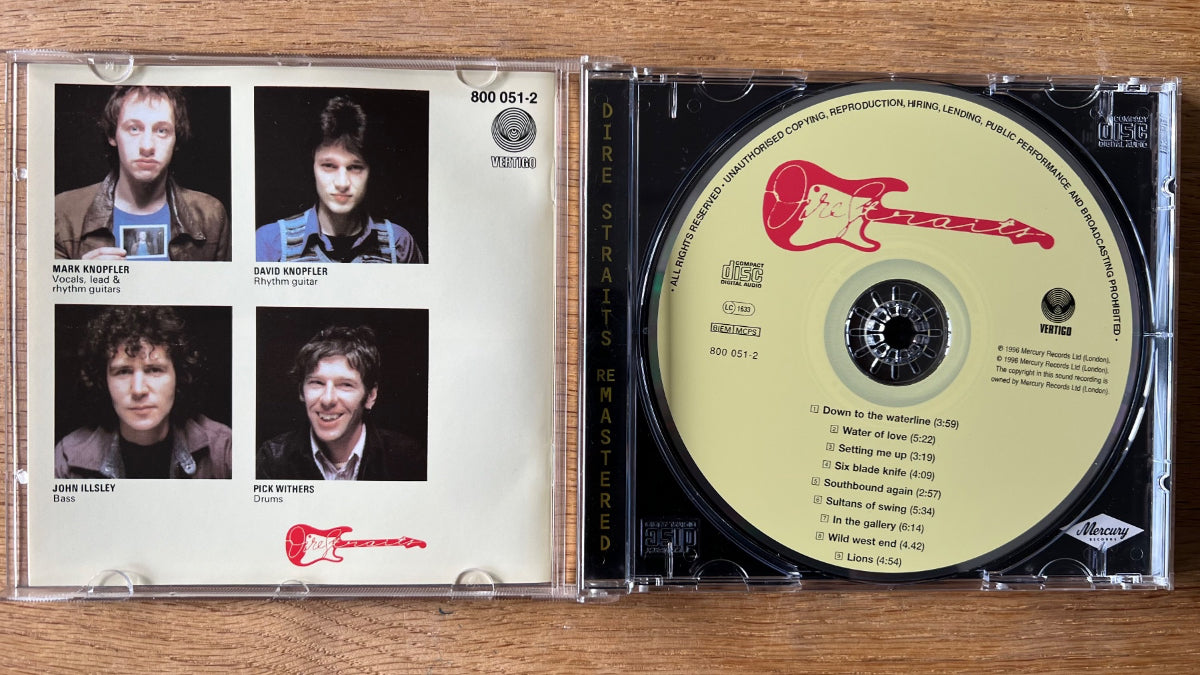 Dire Straits - Same / CD - UK-Press. 1996 -Super Bit Mapping