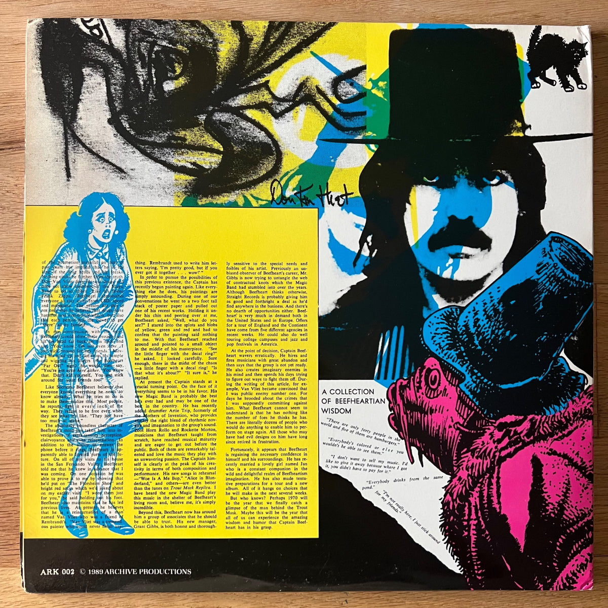 Captain Beefheart - Another Chapter From The Lives And Times Of../ 1. D-Press. 1989 - (M-/VG++)