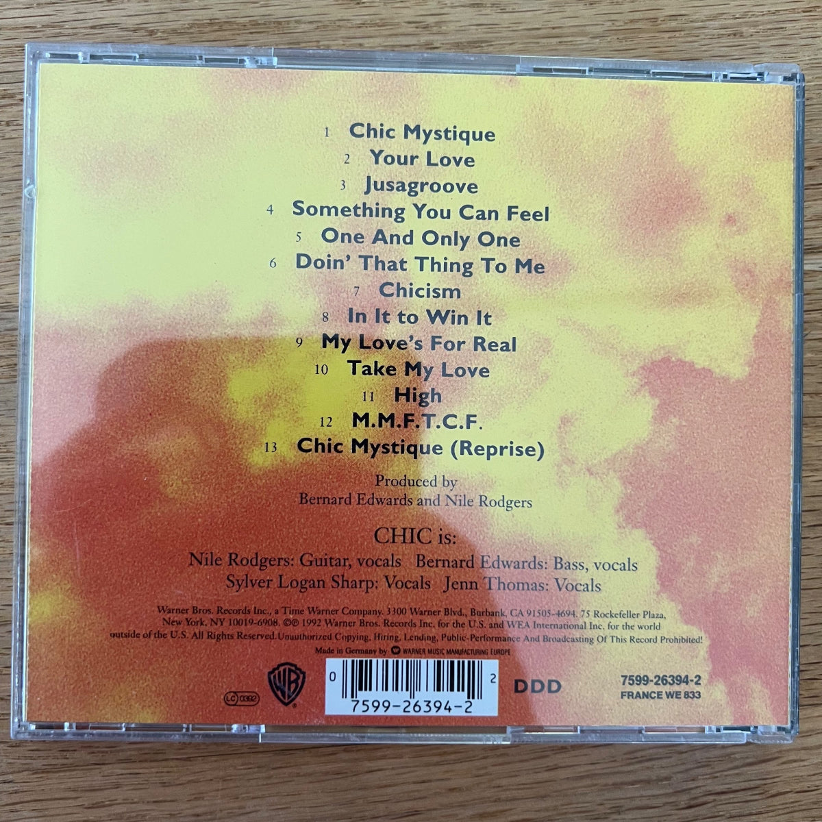 Chic - Ism / CD - D-Press RE from 1992 - (M-/M-)