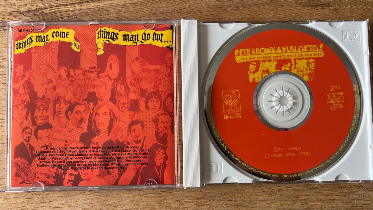Pete Brown & Piblokto! / CD - 1. D-Press. 1994 on CD - (M-/M-)