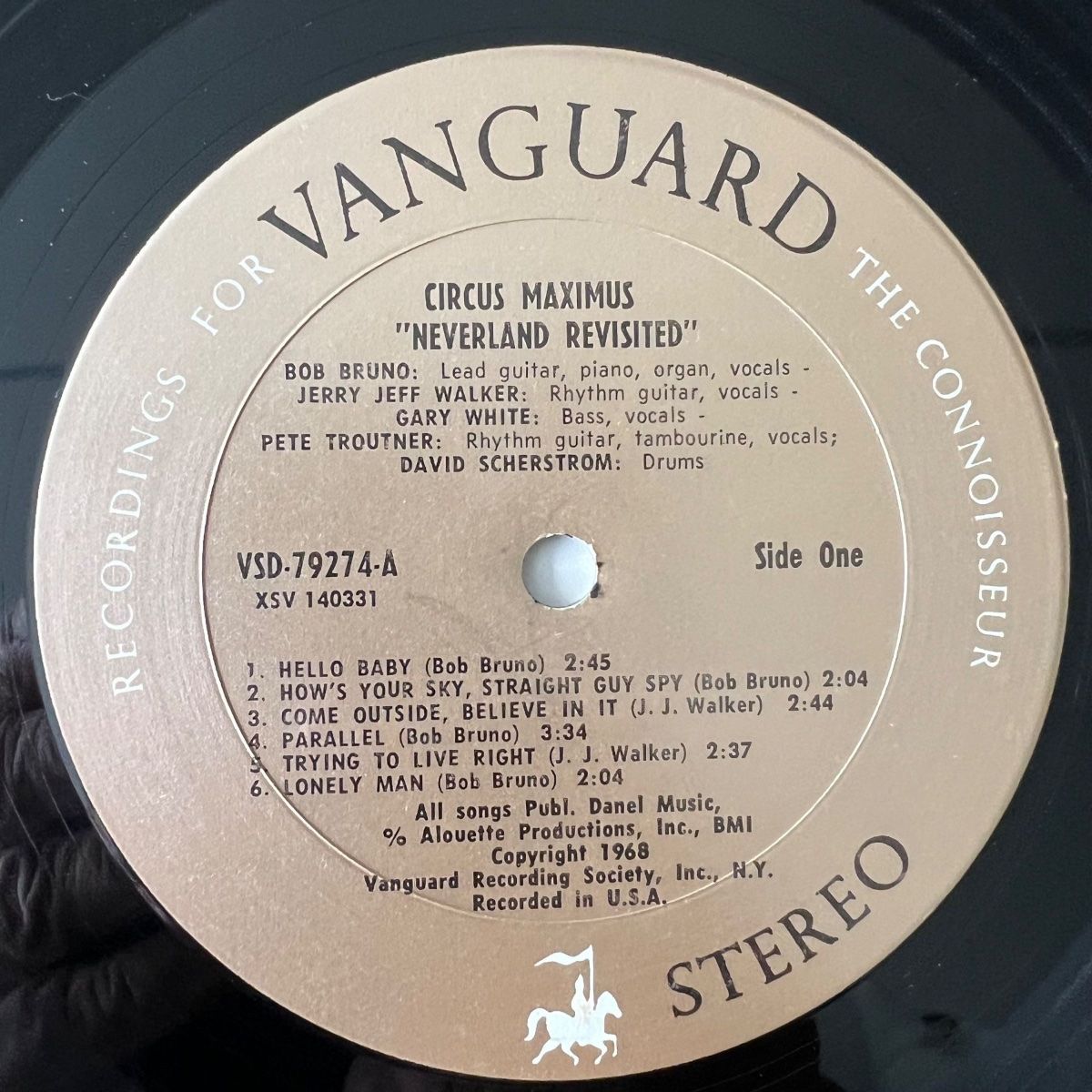 Circus Maximus - Neverland Revisited / 1. US-Press. 1968 - (M-/VG++)