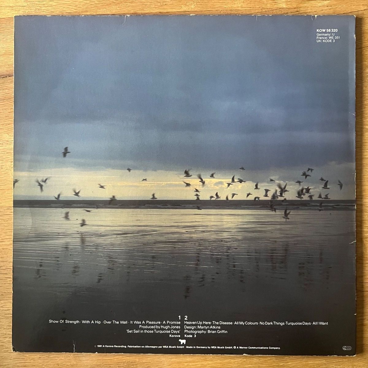 Echo & The Bunnymen - Le Paradis ici-haut / 1. D-Press. 1981 - (VG++/VG+)
