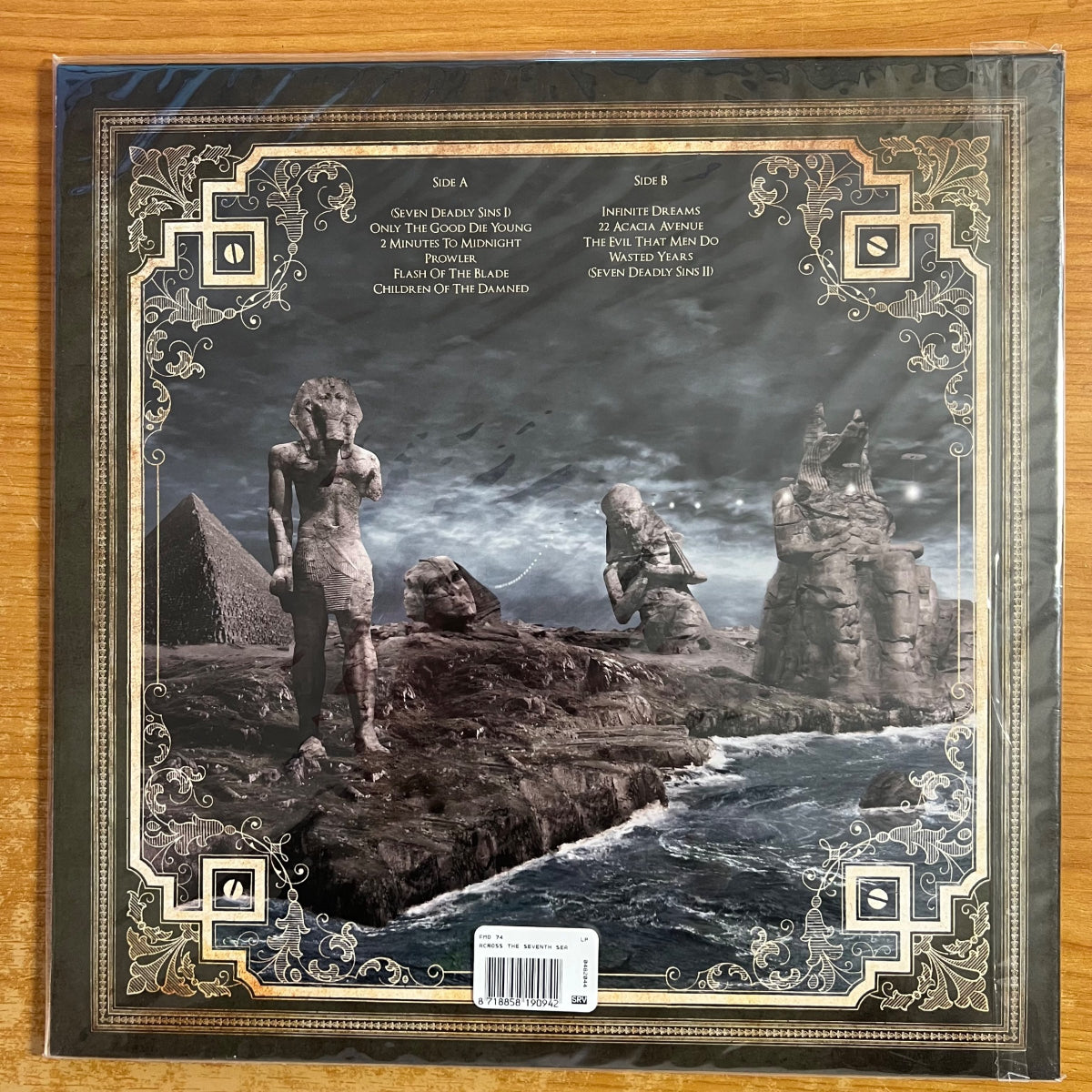 Maiden United - Air loss The Seventh Sea / 1. NL-Press. 2012 - (Mint & Sealed)