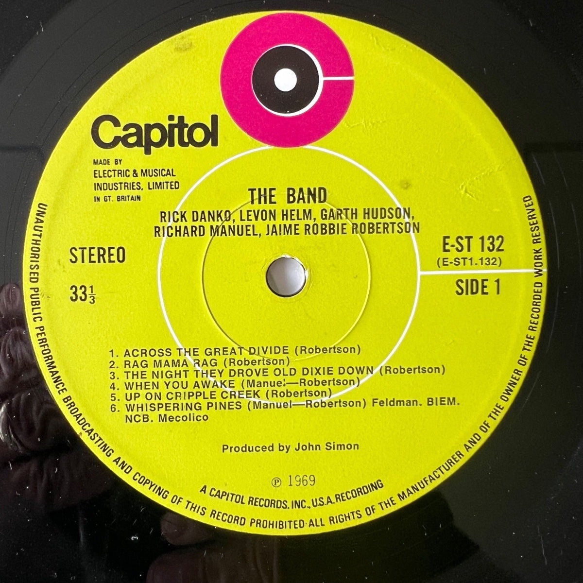 Volume - Same / 1st UK Press. 1969 - (M-/VG+)