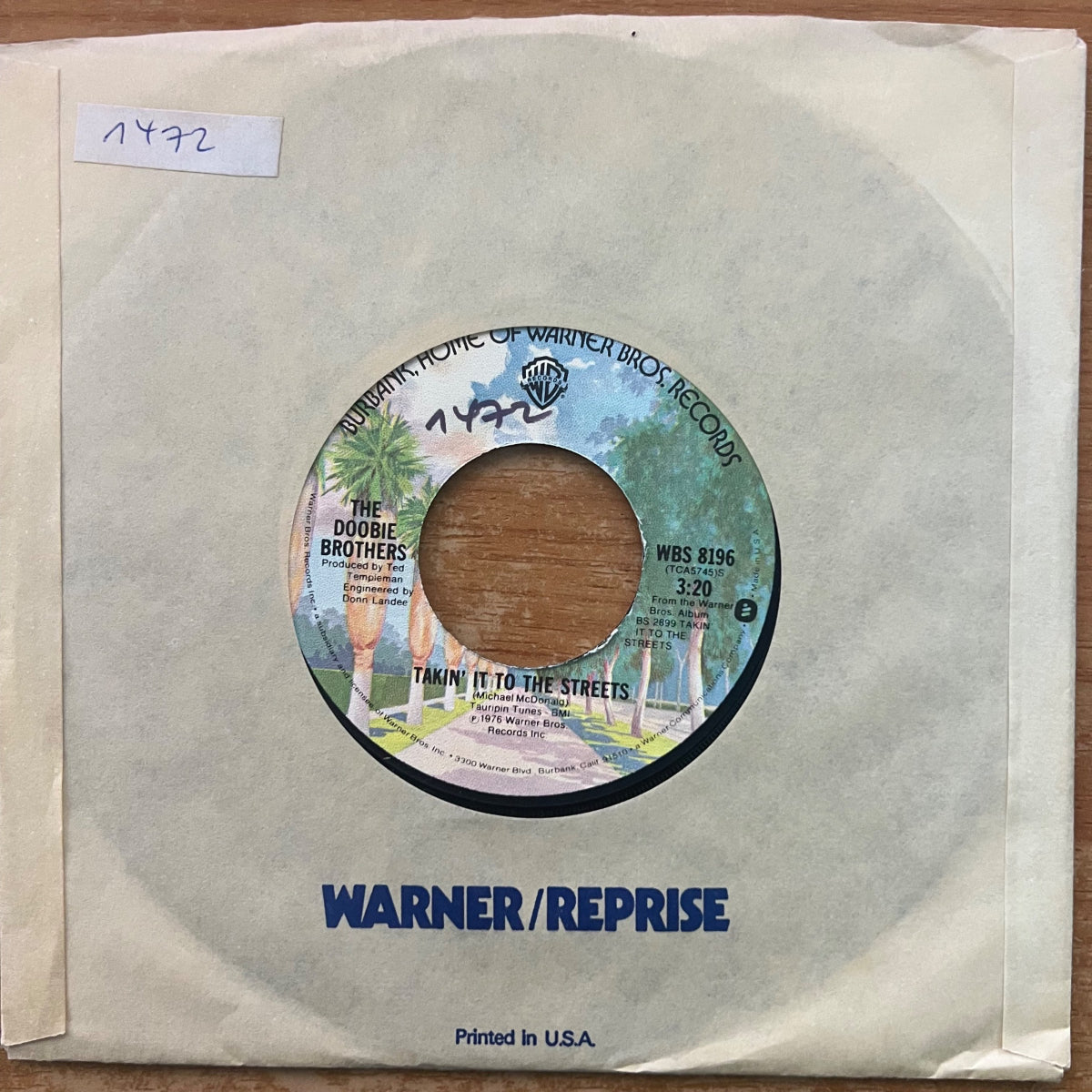 Doobie Brothers - Takin' It To The Streets / 1. US-Press. 1976 - (M-/VG++)