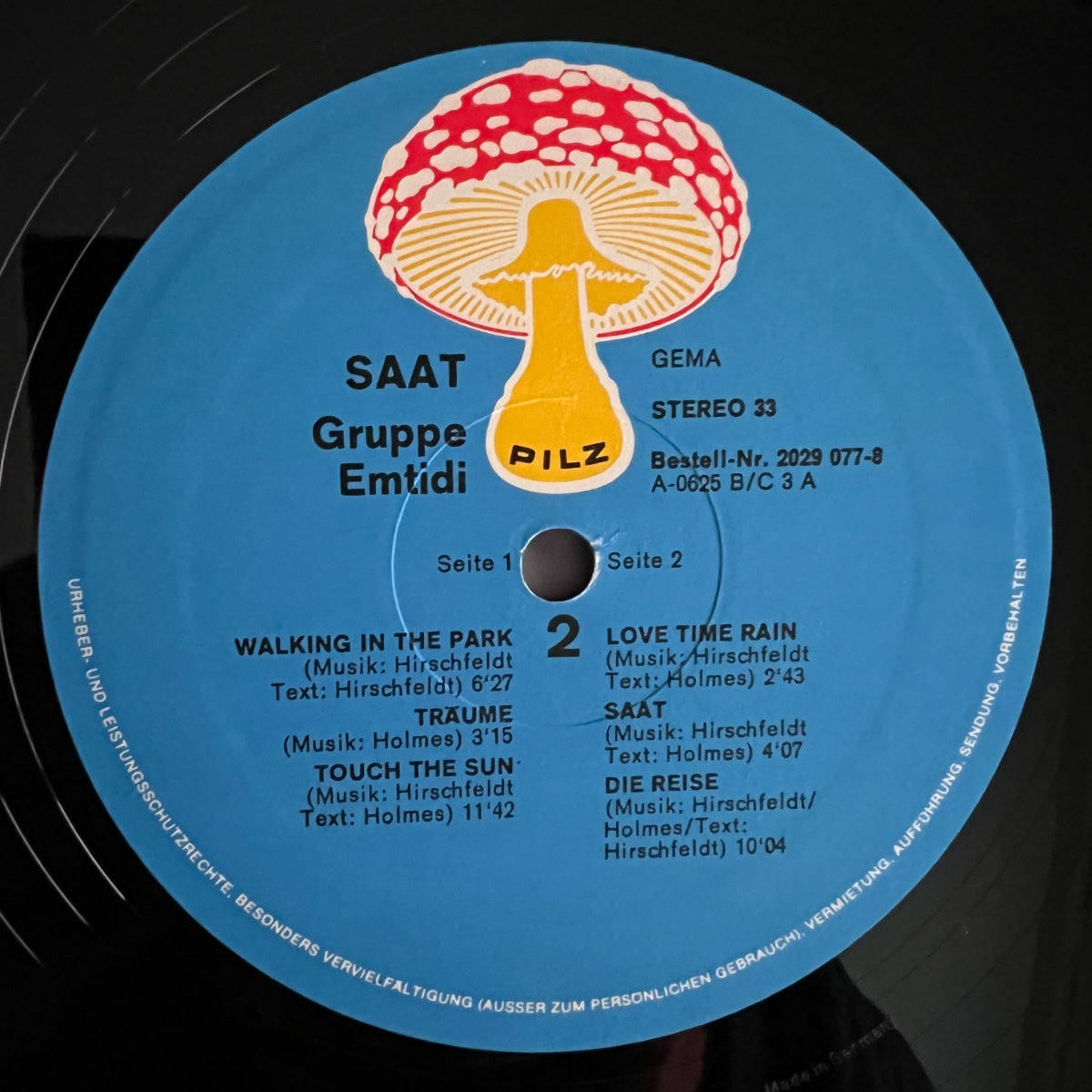 Emtidi - Graine / 1. D-Press. 1972 - (VG++/VG++)