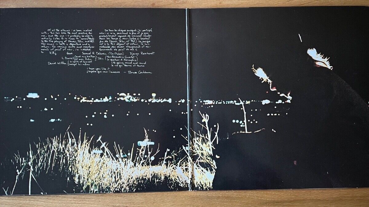 Bruce Cockburn - Night Vision / Canada Press. RE - (M-/M-)
