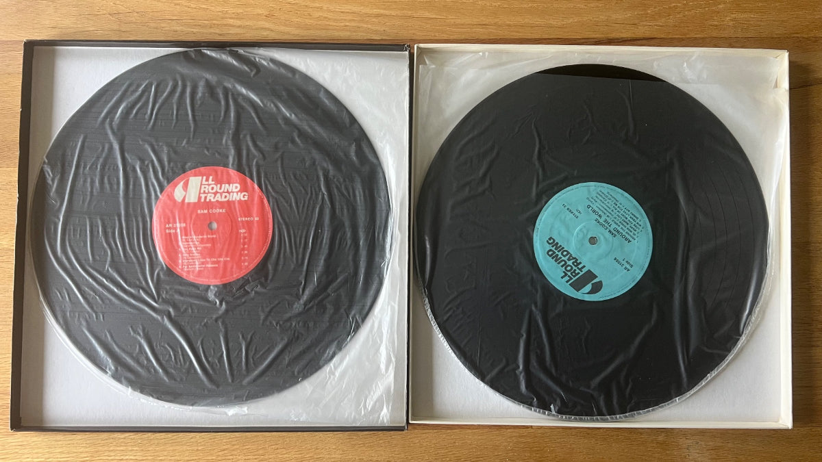 Sam Cooke - Wonderful World / 3 LP box - 1st EU press. 1986 - (M-/VG++)