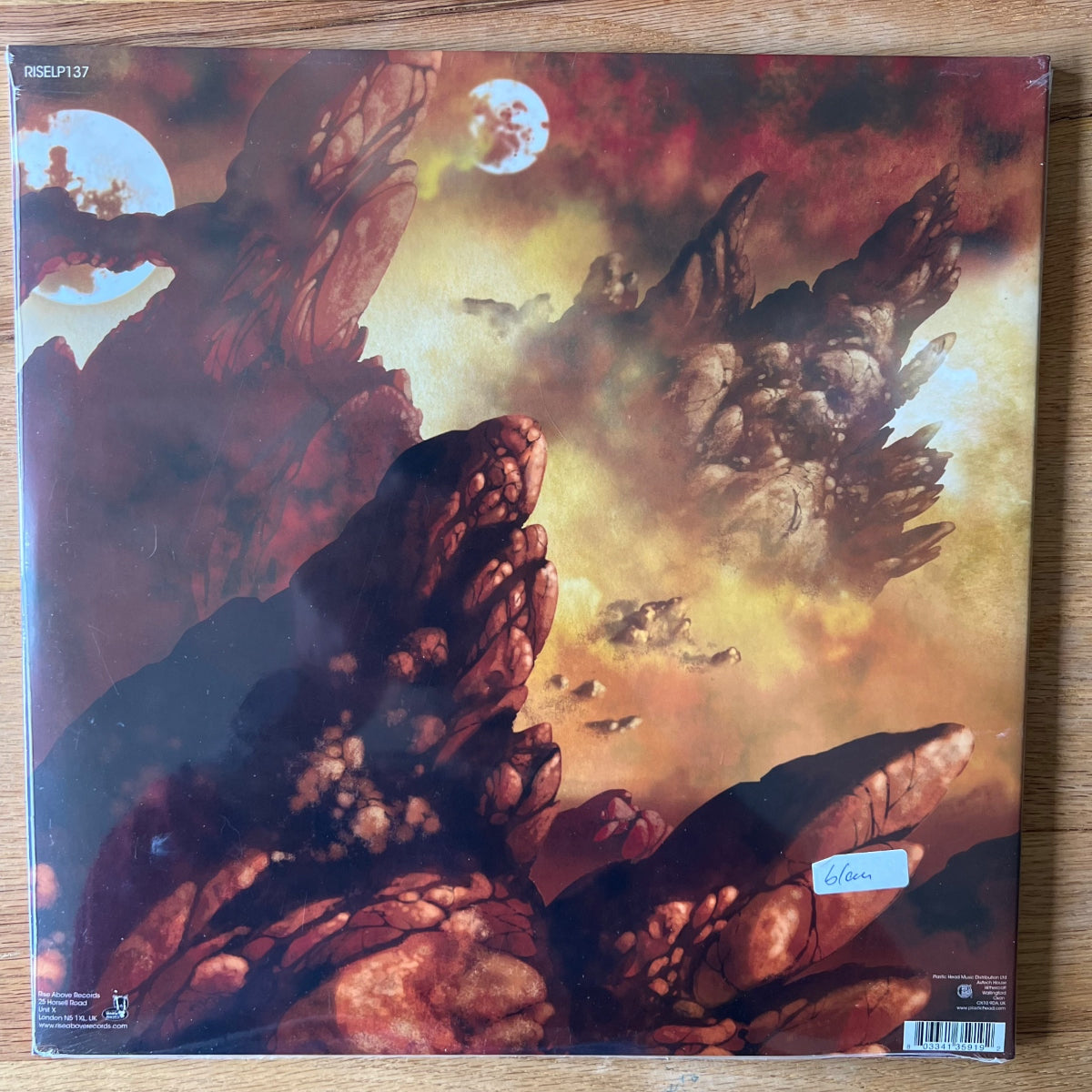 Astra - The Black Chord / 1. UK-Press. 2012 - Blue Vinyl - (Mint & Sealed)