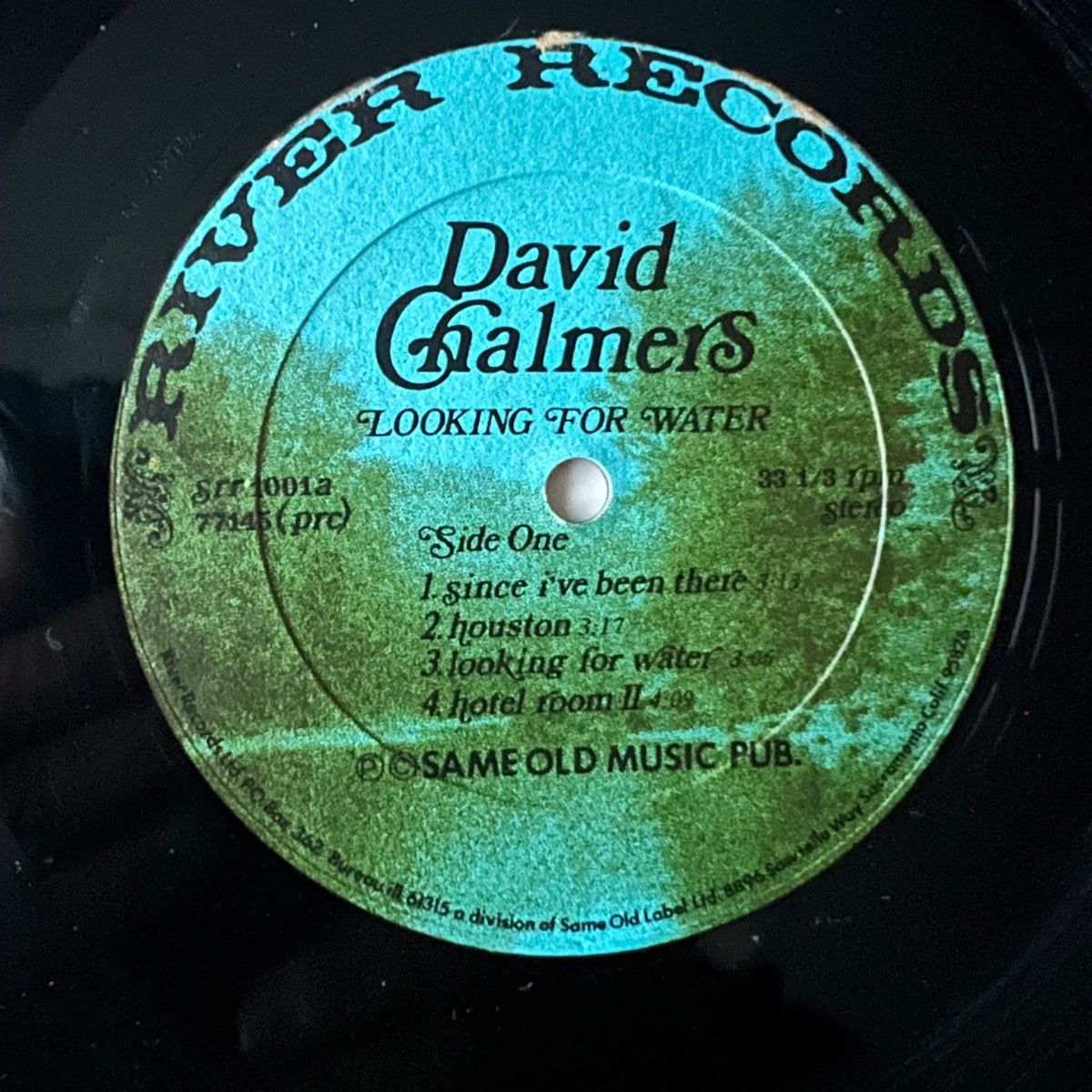 David Chalmers - Looking For Water / 1. US Press. 1977 - (M-/VG++)