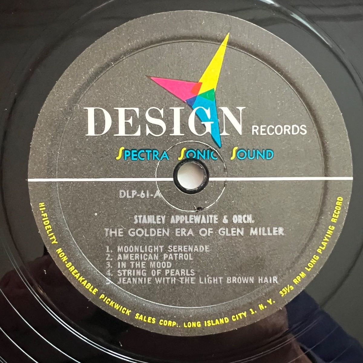 Stanley Applewaite & Orch. - The Golden Era Of Glenn Miller / 1. US 1958 - (M-/VG++)