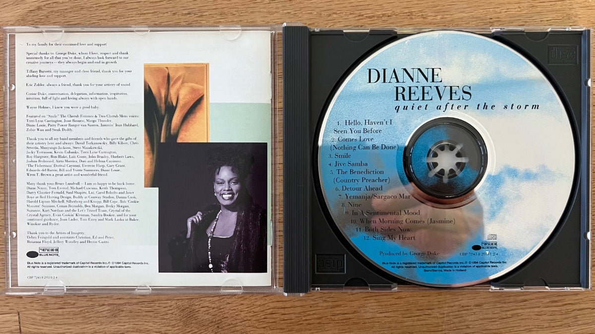 Dianne Reeves - Quiet After The Storm / CD - 1st NL Press. 1994 - (M-/M-)