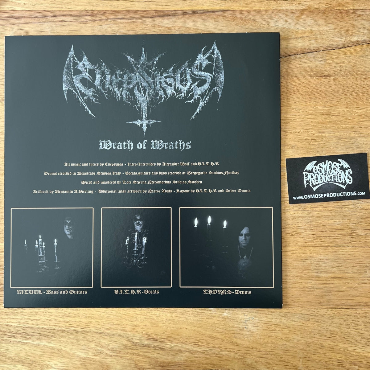 Enepsigos - Wrath Of Wraths / 1. France-Press. 2020 - (Mint)