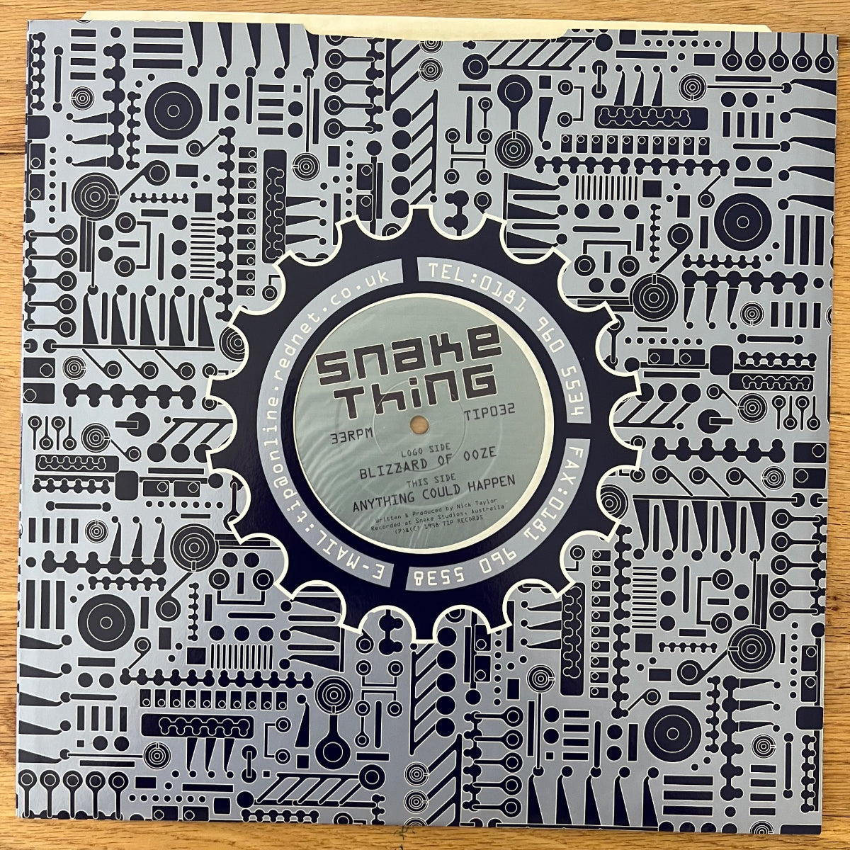 Snake Thing - Blizzard Of One / 12" Maxi - 1st UK Press. 1998 - (M-/M-)