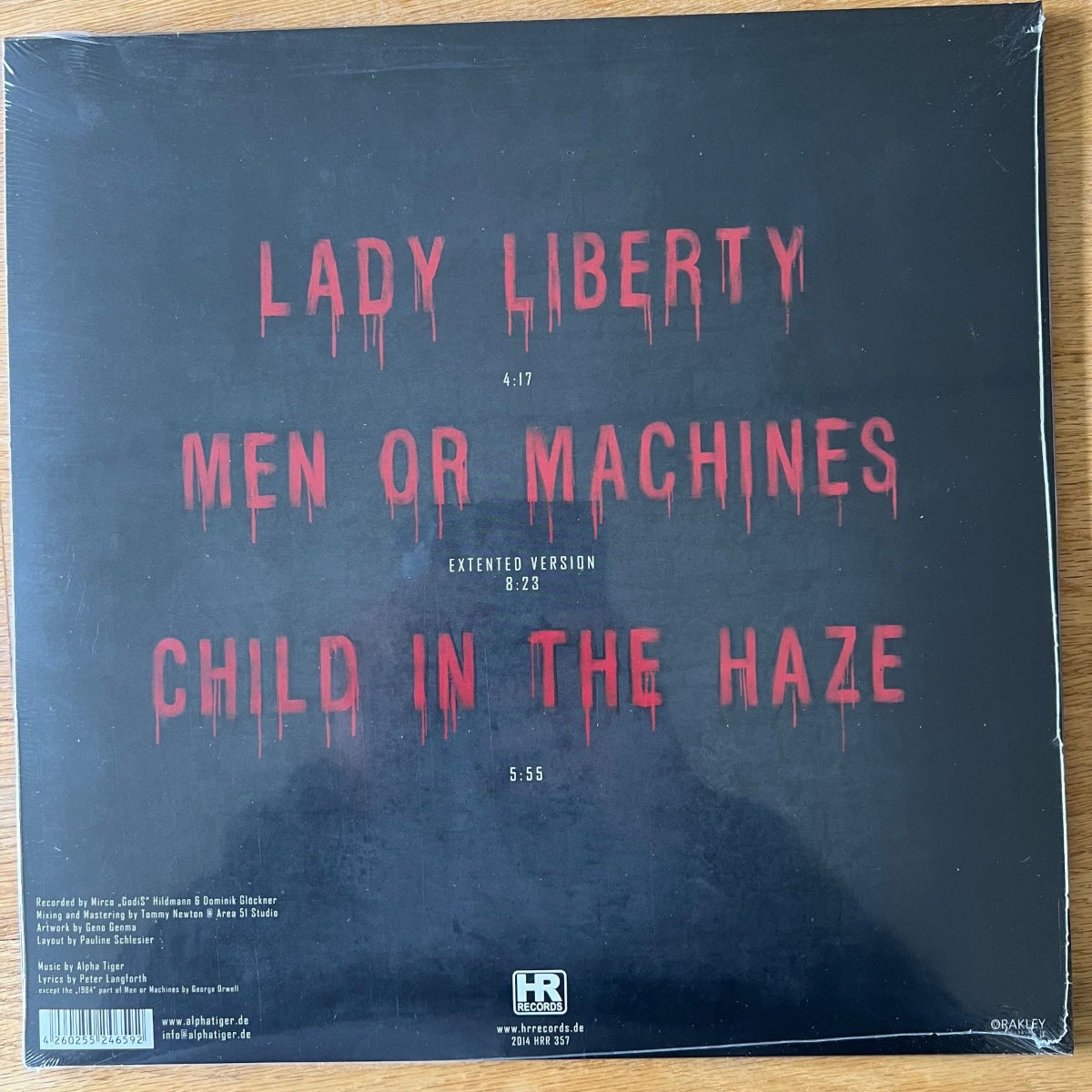 Alpha Tiger - Liberty // 12" Maxi - 1st D-Press. 2014 - (Mint Sealed)