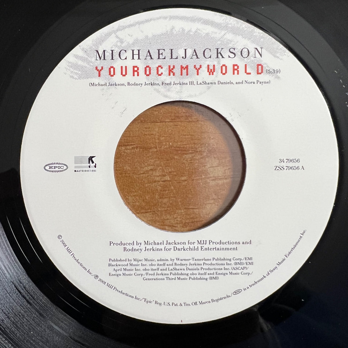 Michael Jackson - You Rock My World / 1. US-Press. 2001 - (Mint)