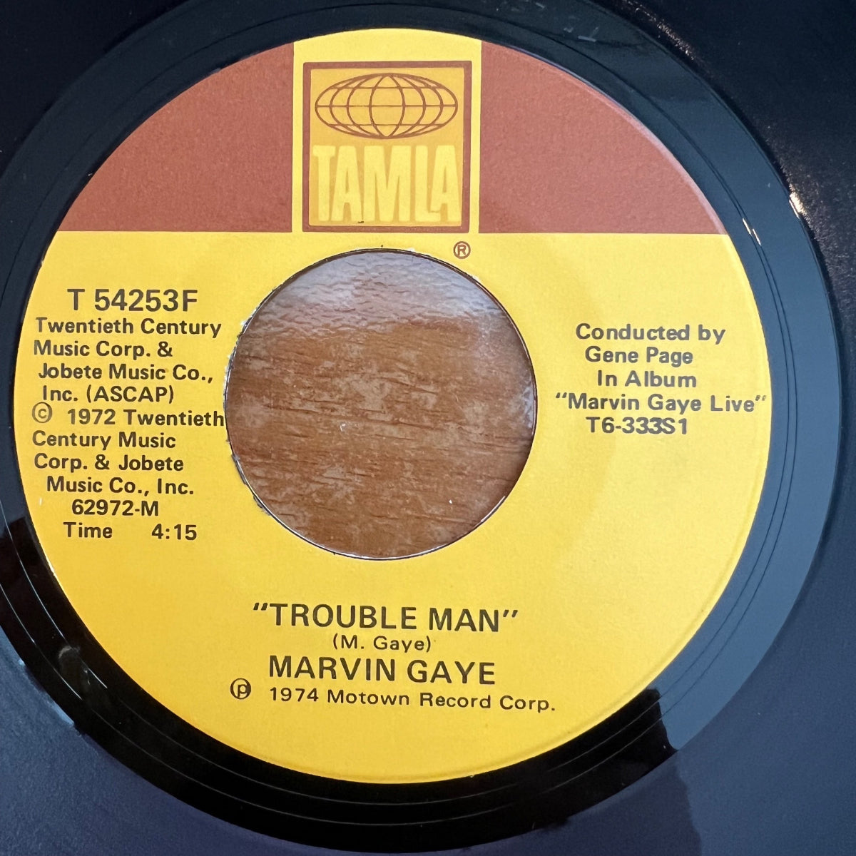 Marvin Gaye - Distant Lover (Live) / 1. US-Press. 1974 - (M-/Neutral)