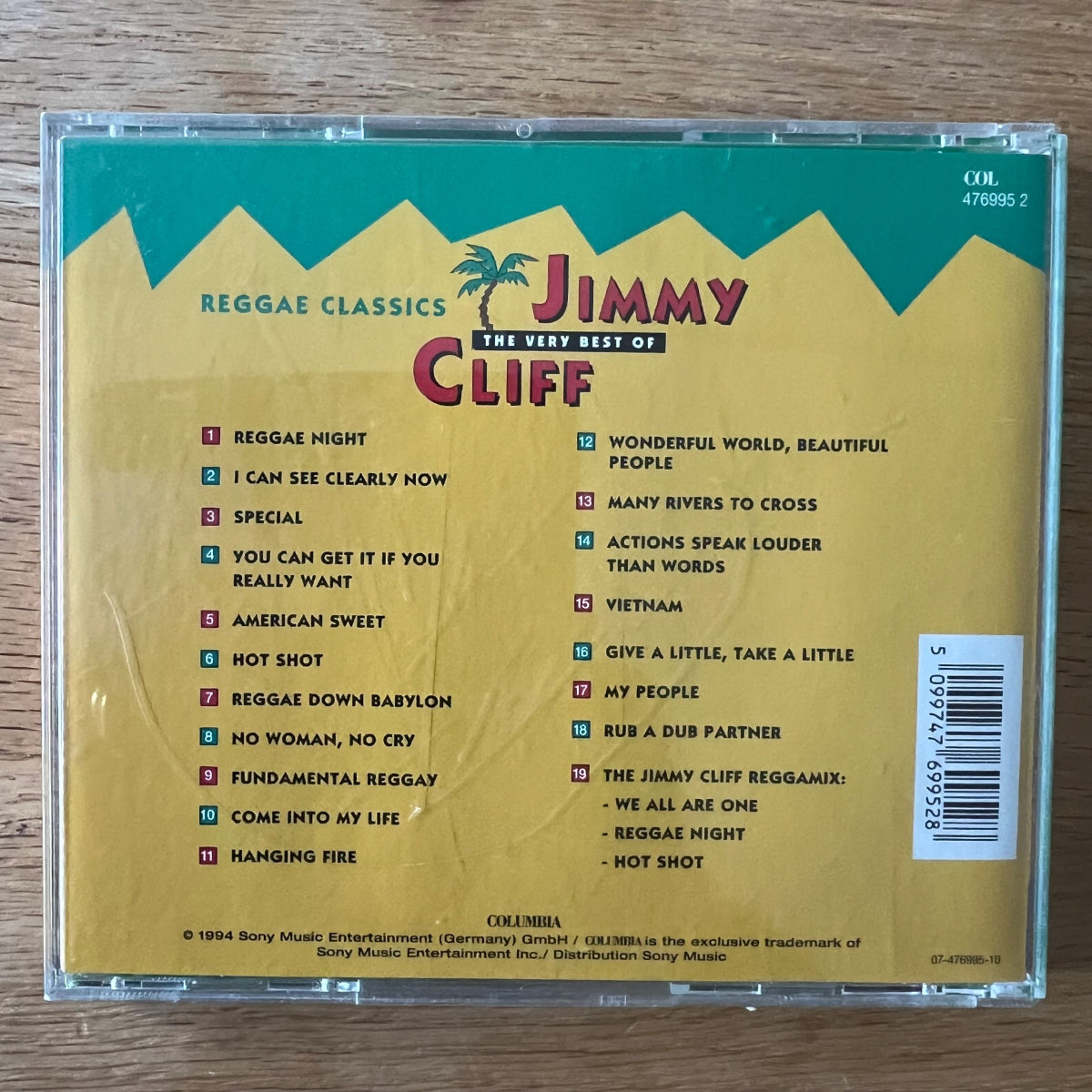 Jimmy Cliff - Reggae Classics / CD - 1. D-Press. 1994 - (M-/M-)