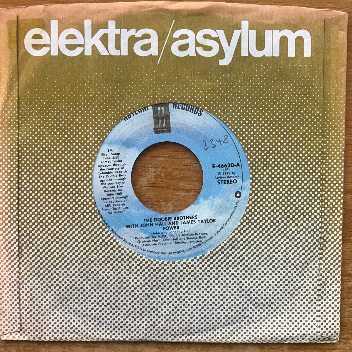 Doobie Brothers & John Hall & James Taylor - Power / 1. US-Press. 1979 - (M-/VG++)