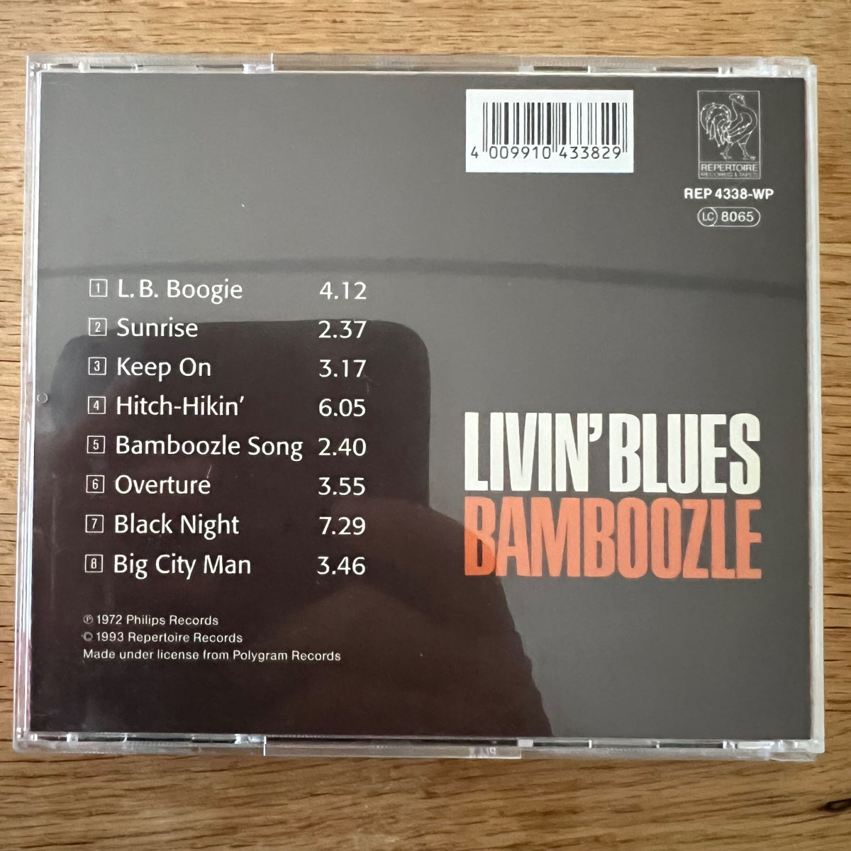 Livin' Blues - Bamboozle / CD - 1ère édition limitée. 1993 sur CD - (M-/M-)