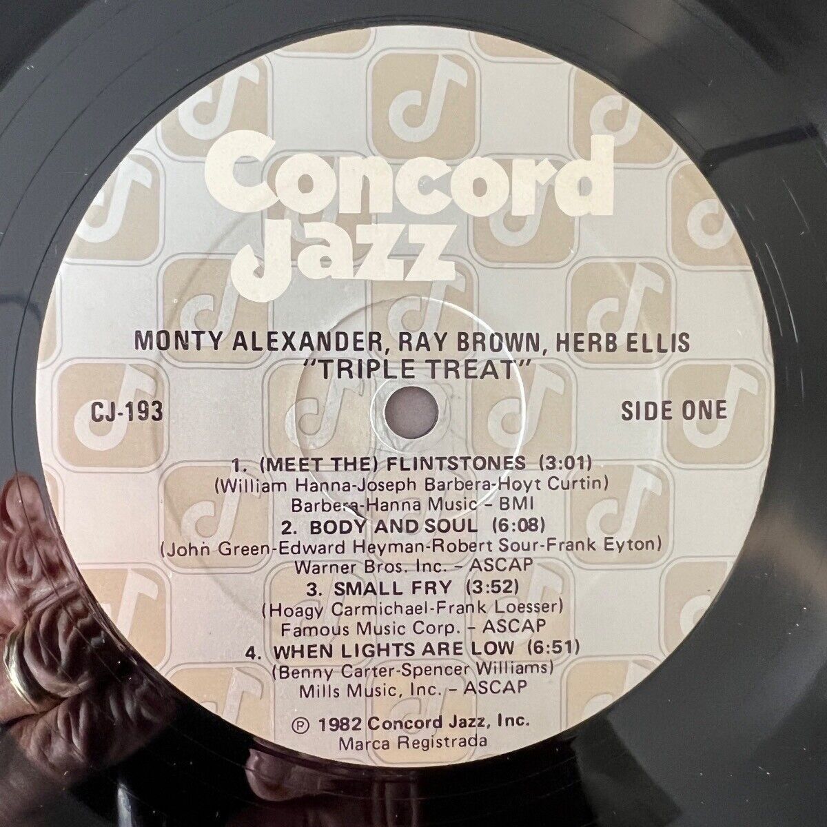 Monty Alexander, Ray Brown, Herb Ellis - Triple Treat/ 1. États-Unis 1982 - (M-/VG++)