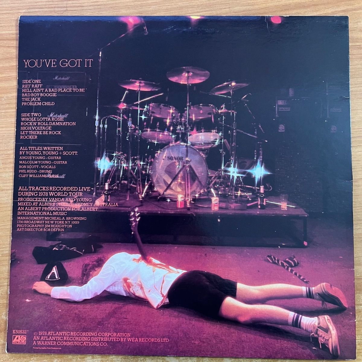 AC/DC - If You Want Blood You've Got It / 1. UK-Press. 1978 - (M-/M-)