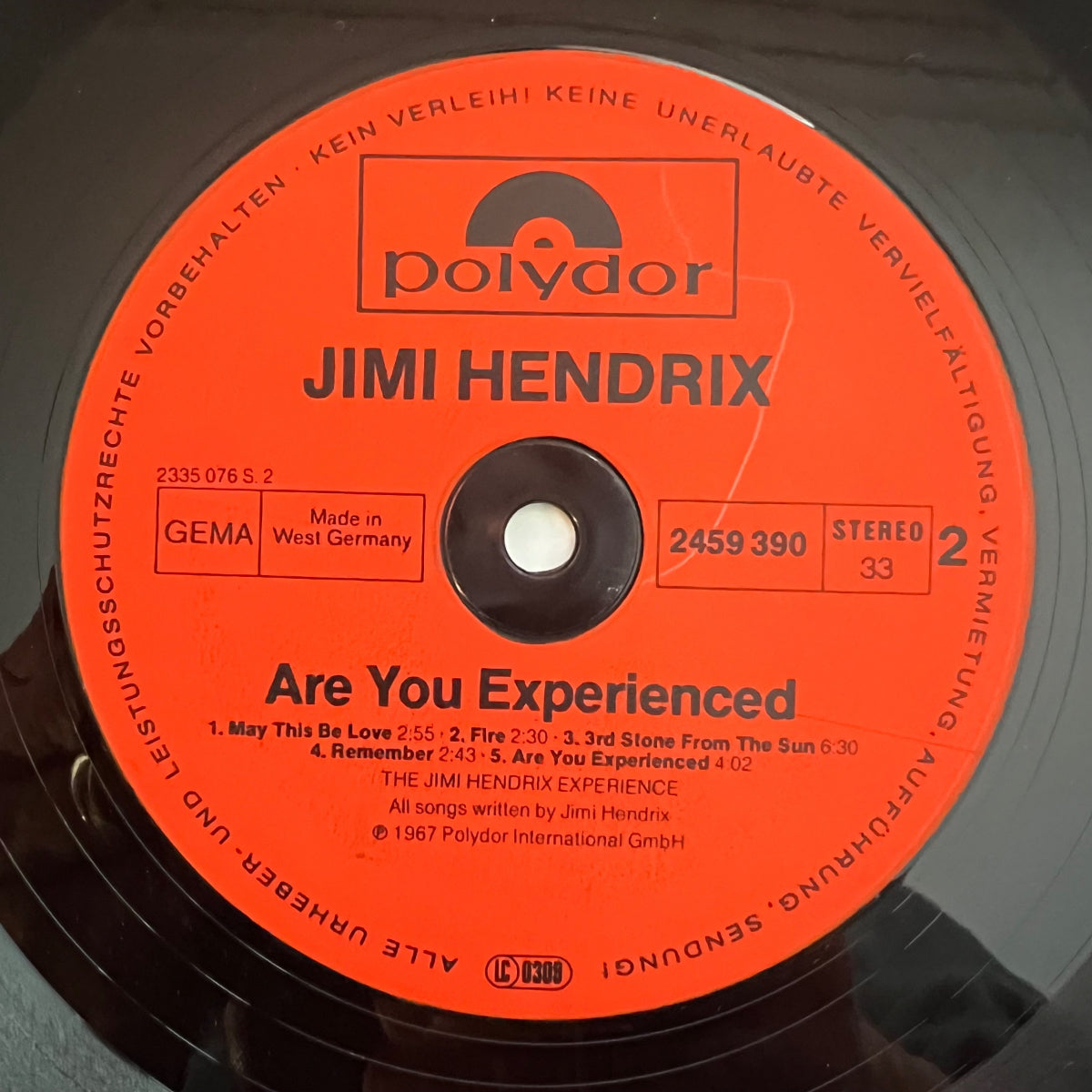 Jimi Hendrix - Are You Experienced? / D Press. RE - (M-/M-)