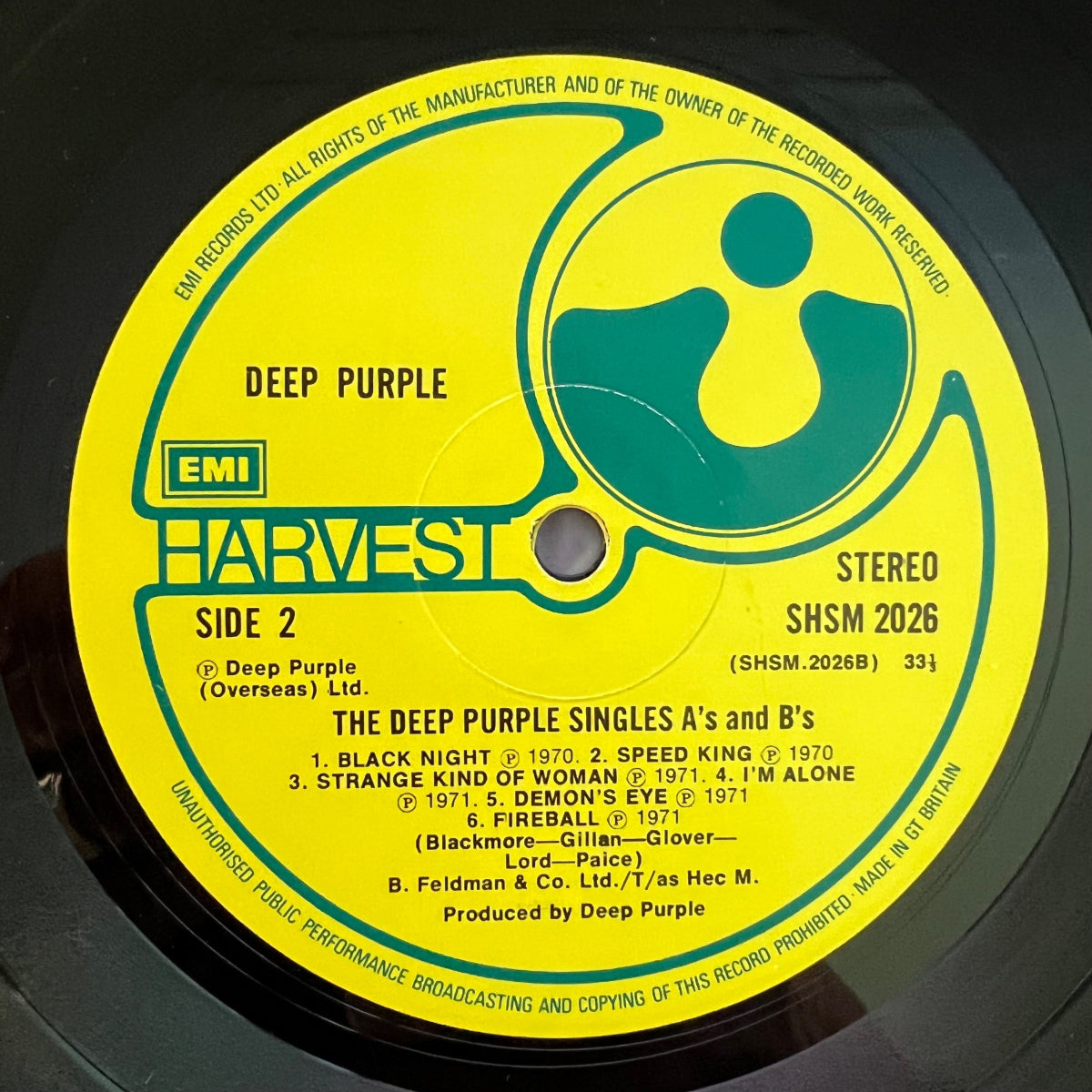 Deep Purple - Singles A's & B's / UK-Press. 1981 - (M-/VG+)