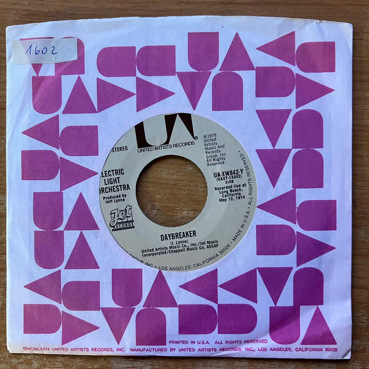 Electric Light Orchestra - Showdown / 1st US Press. 1976 - (M-/VG++)