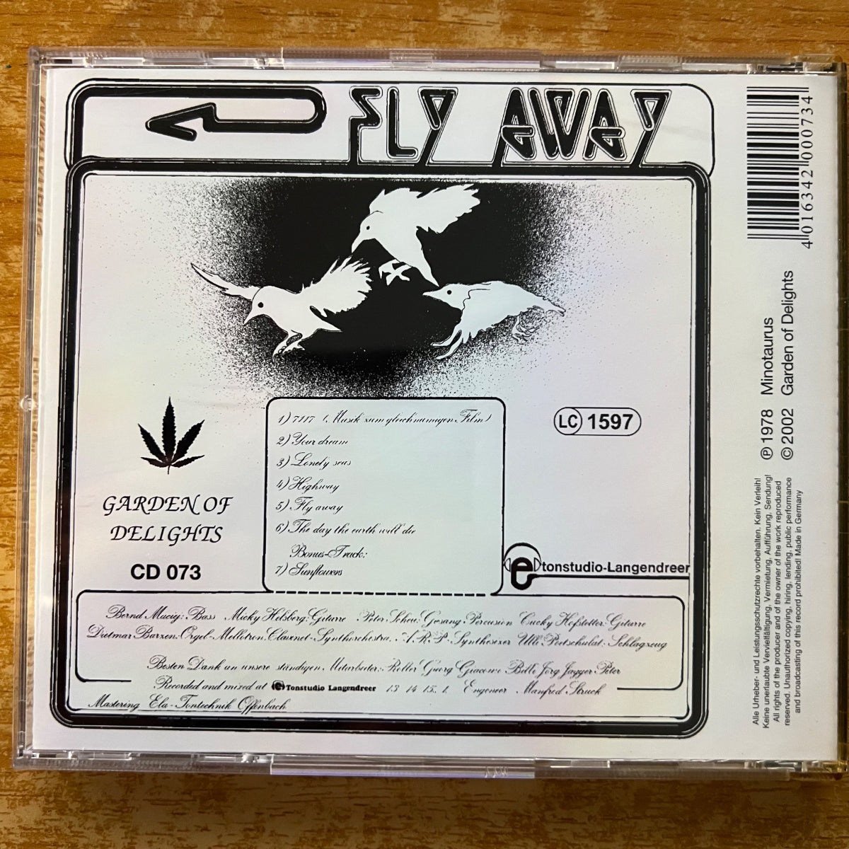 Minotaur - Fly Away / CD - 1st D-Press. 2002 - (M-/M-)