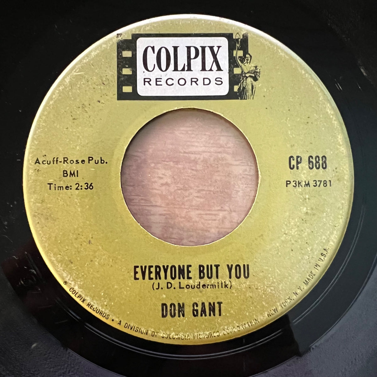Don Gant - Barbara / 1. US-Press. 1963 - (VG+/Neutral)