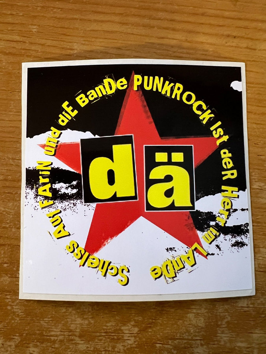 Ärzte - 5,6,7,8 Bullenstaat / D-Press - Red Vinyl &. Poster - (M-/M-)
